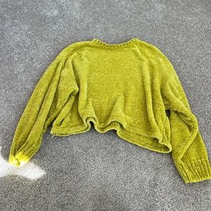 Green sweater
